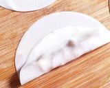 簡単！納豆チーズで餃子の皮のフライ作り方4写真