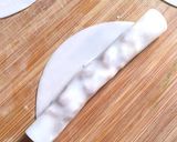 簡単！納豆チーズで餃子の皮のフライ作り方5写真