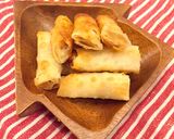 簡単！納豆チーズで餃子の皮のフライ作り方8写真