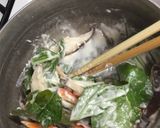 かき揚げ(カブの葉・しいたけ・にんじん)作り方2写真