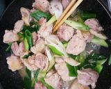 クレイジーソルトで♡ノンオイル鶏ネギ炒め作り方10写真