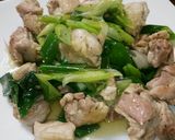焼鳥のタレで簡単☆鶏肉と白ネギの甘辛炒め作り方10写真