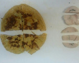 鶏ハムと卵焼きのおにぎらずです。作り方1写真