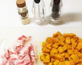 カボチャと豚バラでシンプル料理♡作り方2写真