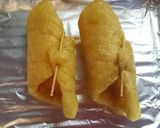 油揚げでサクサクカスタードパイ風作り方2写真