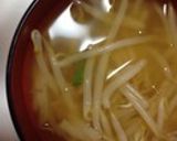 ♡ズボラなもやしの味噌汁♡作り方8写真