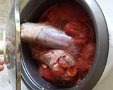 炊飯器でラム肉(足の部分)のトマト煮作り方3写真