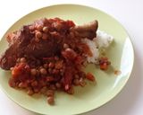 炊飯器でラム肉(足の部分)のトマト煮作り方4写真