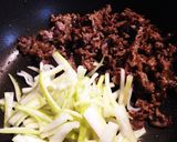 大根の皮で 青椒肉絲作り方7写真