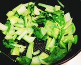 チンゲン菜のペペロンチーノ作り方3写真