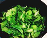 チンゲン菜のペペロンチーノ作り方4写真