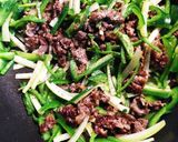 大根の皮で 青椒肉絲作り方9写真