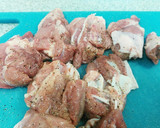 簡単☆鶏モモ肉の照り焼き　山賊焼き風作り方2写真
