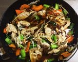 餡たっぷり♡あんかけ焼きそば♪作り方5写真