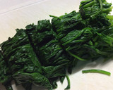 ほうれん草とコンビーフの炒め物作り方1写真