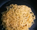 簡単！もやしとひき肉のあんかけ焼きそば♪作り方2写真