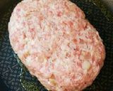 【糖質制限】もっちりチーズinハンバーグ作り方5写真