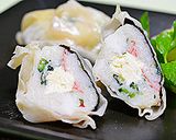 はんぺん・豆腐・チーズの巾着蒸し作り方6写真