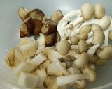きのことベーコンのオープンオムレツ作り方1写真