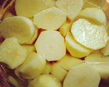 ひき肉じゃが作り方1写真