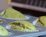抹茶と小豆のマフィン バター不使用作り方7写真