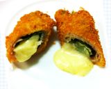 お弁当おつまみに☆豚のチーズ＆梅しそ巻き作り方8写真
