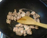 鶏肉とピーマンの和風カレーあんかけ作り方3写真