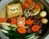 コリラックマ厚揚げすき焼き作り方6写真