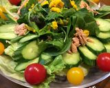 菊の花のおひたしと簡単菊料理作り方9写真