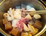 レンコンとこんにゃくの煮物作り方5写真