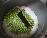 グリーンピースご飯作り方3写真