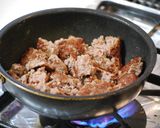 フライパンdeサイコロハンバーグステーキ作り方5写真