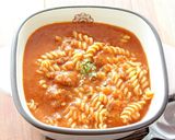 ミート缶で簡単♪マカロニのミートスープ作り方6写真