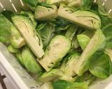 簡単5分!芽キャベツのごま和え作り方1写真