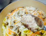 秋味♪お豆腐団子のワンポットパスタ♪作り方10写真
