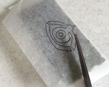 海苔の簡単切り方♪仮面ライダーゴースト作り方3写真