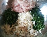 二度揚げ♪♪青じそ揚げ餃子を三杯酢で作り方3写真