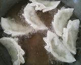 二度揚げ♪♪青じそ揚げ餃子を三杯酢で作り方6写真