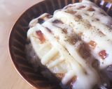 笹かま蒲焼きチーズ丼作り方5写真