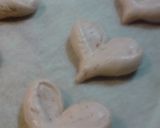 ＨＢで♡ハートのいちごミルクパン作り方6写真