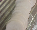 大根と餃子の種の重ね蒸し作り方1写真