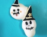 ♫玉子でハロウィンオバケ♫作り方6写真
