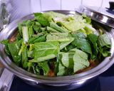 小松菜ときのこと豆腐のトマト鍋作り方5写真