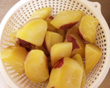 鶏とさつまいもとさつま揚げの甘辛炒め作り方3写真