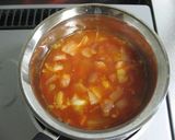 ミネストローネリメイク！チーズリゾット作り方1写真