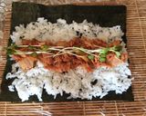 韓国産キムチで作るコクうまツナキム巻き作り方2写真