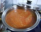 小松菜ときのこと豆腐のトマト鍋作り方3写真