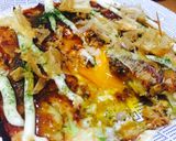 明太チーズお好み焼き作り方5写真