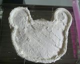 牛乳パック型で☆簡単コリラックマケーキ☆作り方10写真