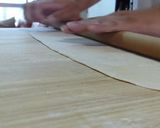 沖縄そばの作り方1/2 前半麺の打ち方作り方6写真